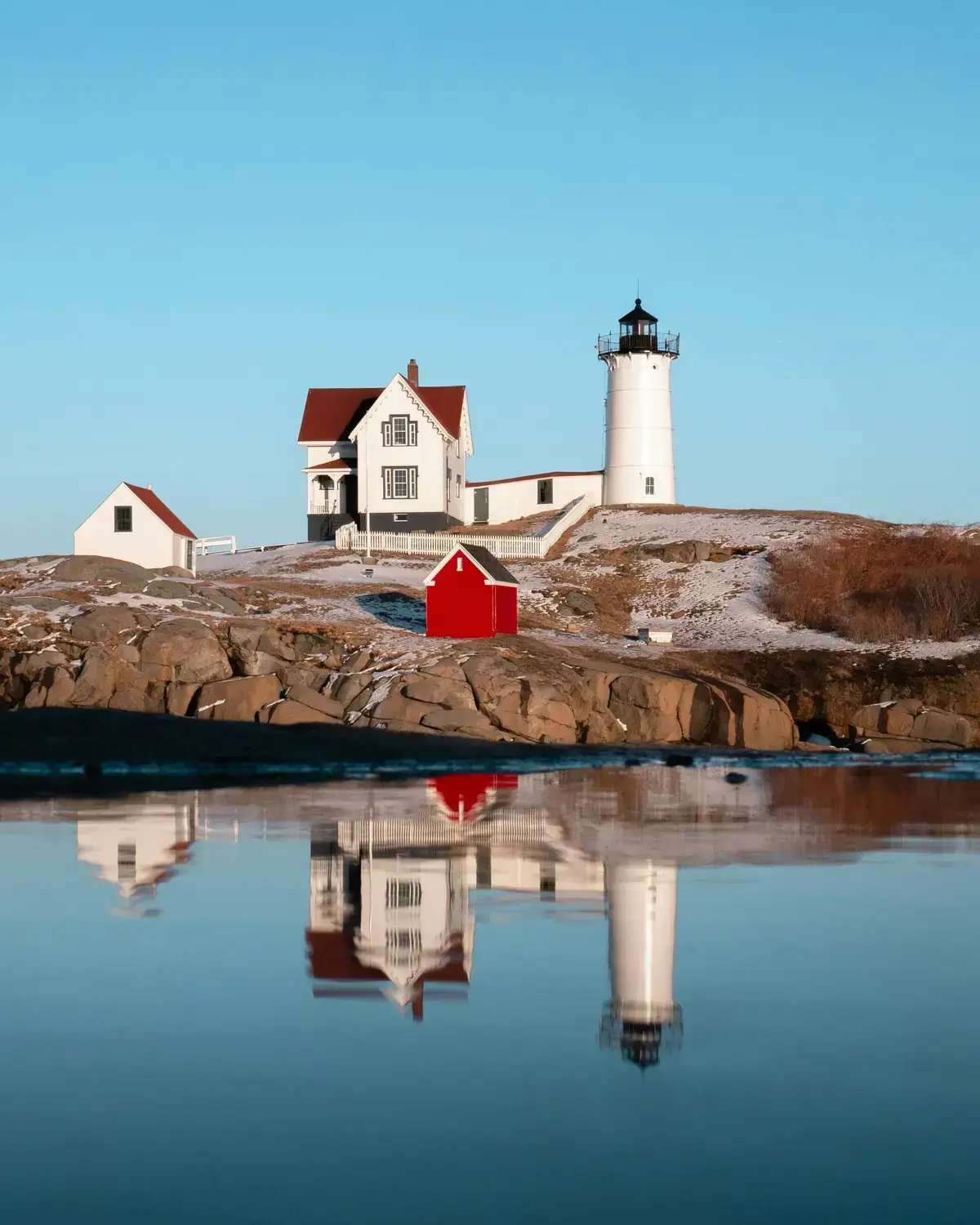 Photo by Balazs Busznyak - Nubbles Light House on Unsplash