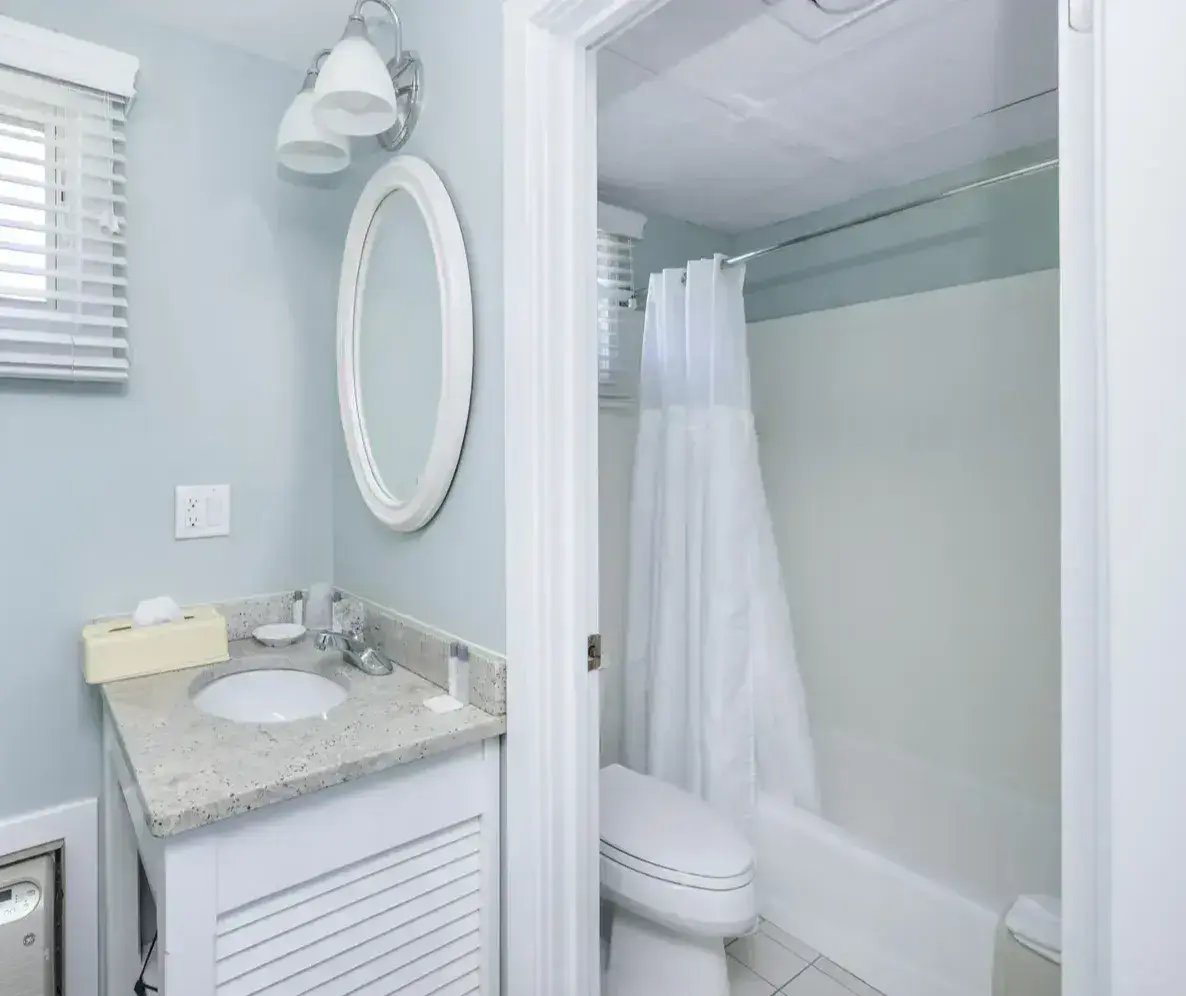Main Building King Bathroom