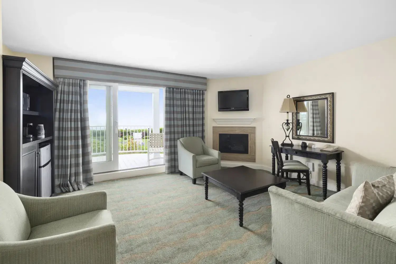 Ocean Suites Living Area King Separate Bedroom 2