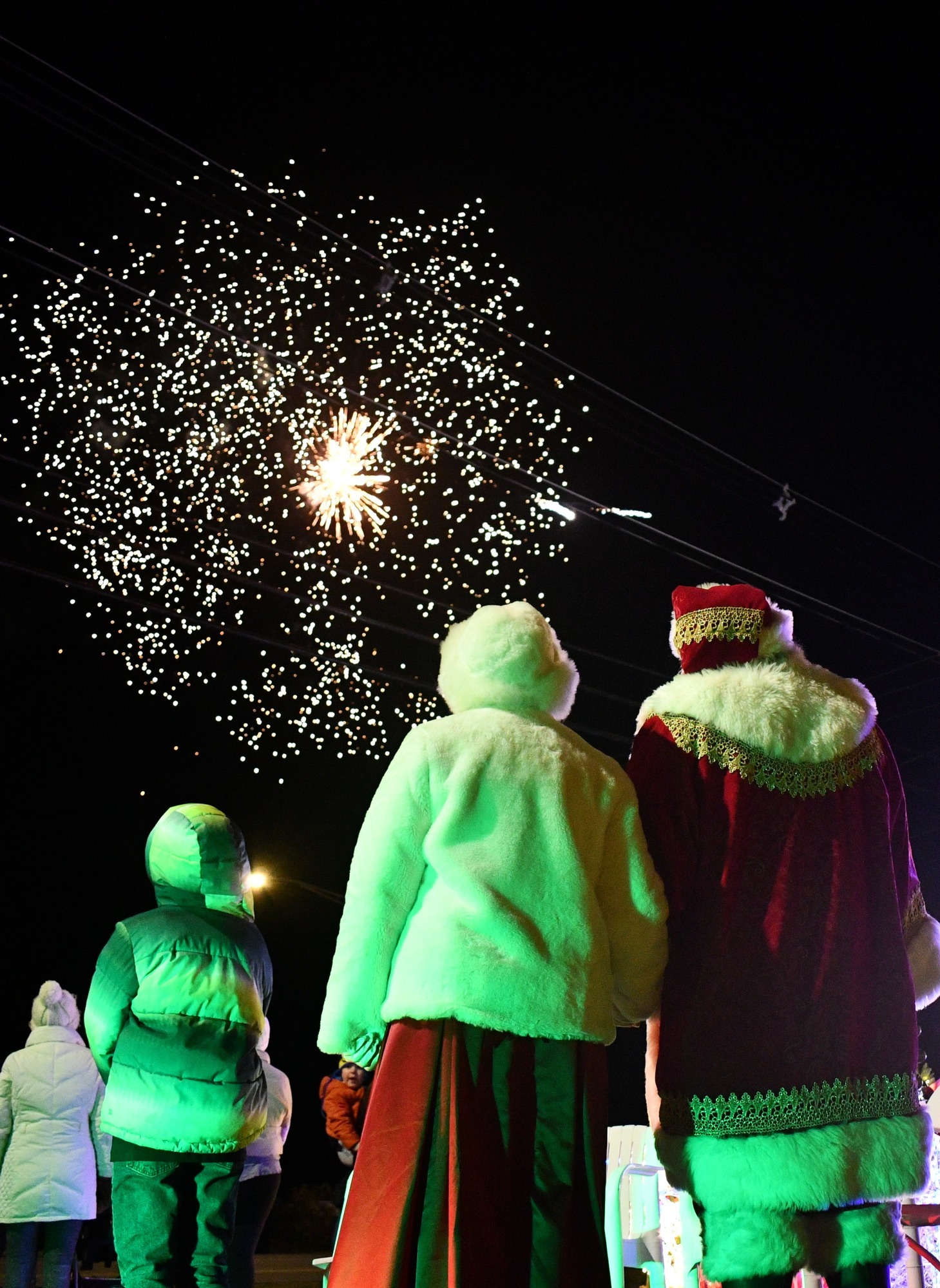 Santa and Sign and Firework 2025 Credit York parks and rec department-1