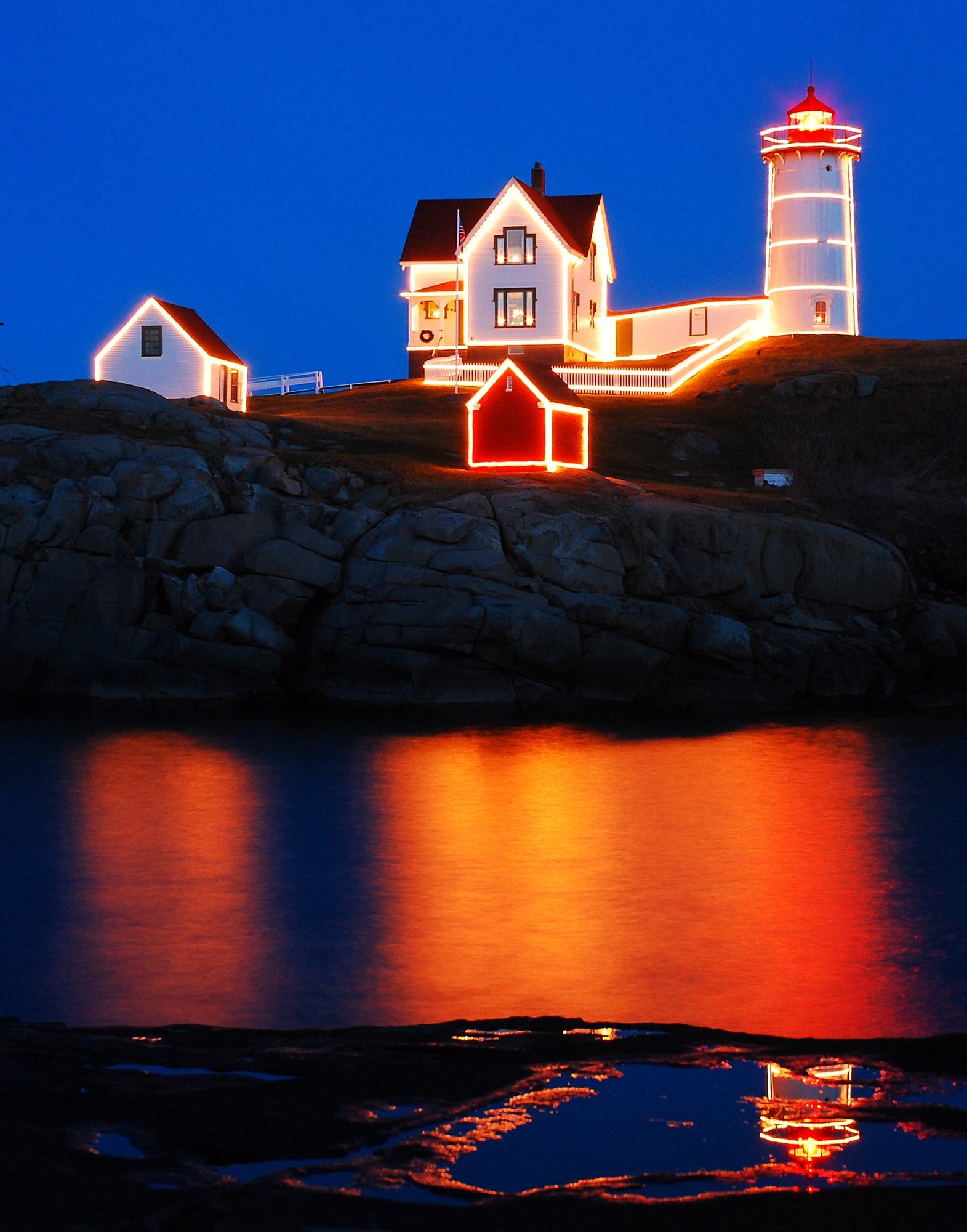 Lighting of the Nubble