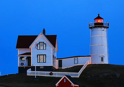 Lighting of the Nubble